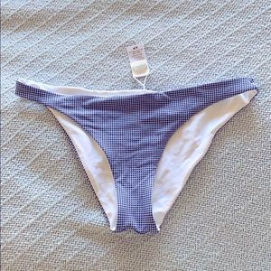 L*Space gingham bikini bottom Sz S